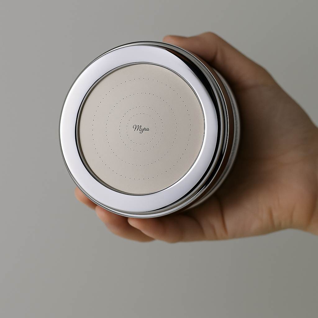 THE FILTERED SHOWERHEAD